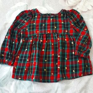 Long Sleeve Girls Blouse